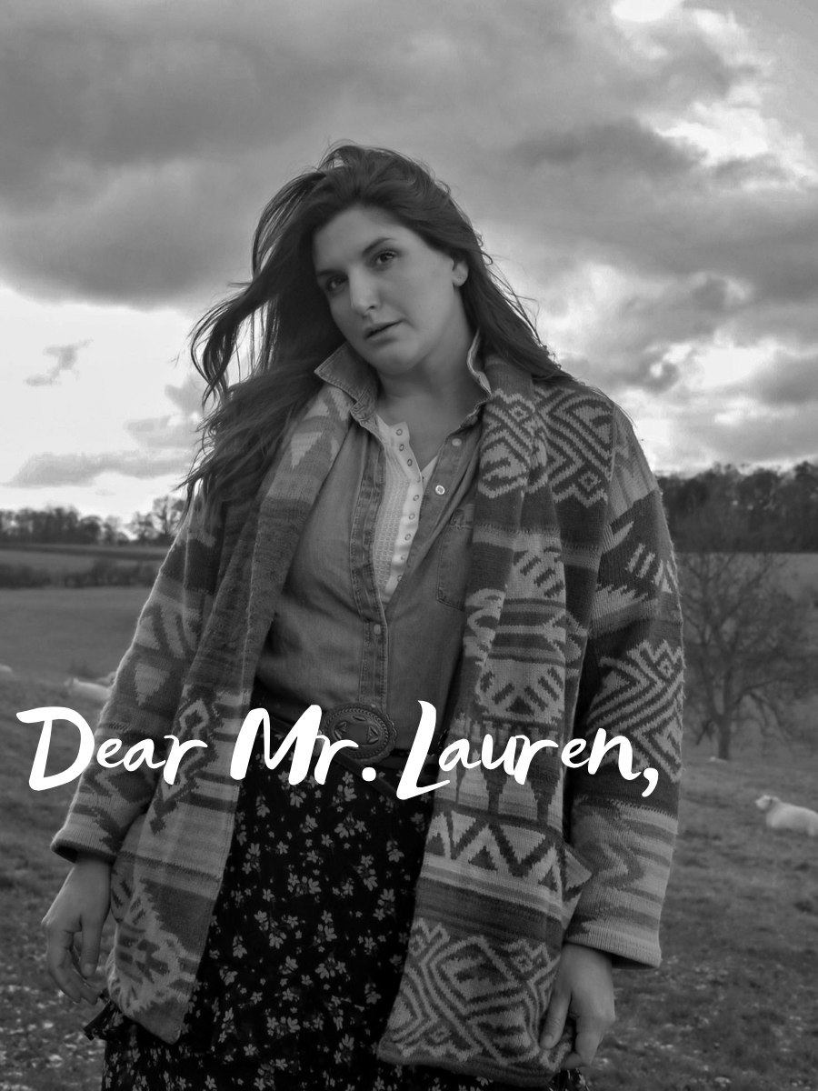 Dear Mr. Ralph Lauren, I'd like to talk to you about extending your  sizes - Emily Jane Johnston