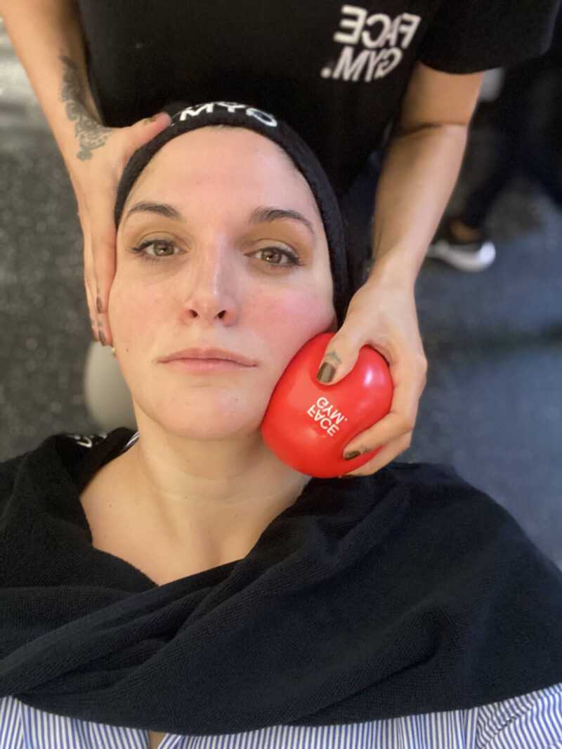 Trying FaceGym’s Signature Sculpt Workout Facial Emily Jane Johnston